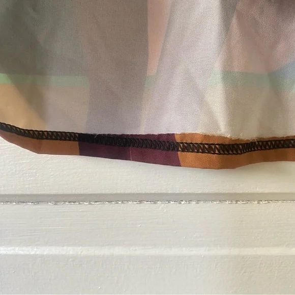 VINTAGE Unique 60s Retro Mod Women's Short Sleeve Shirt Size Small - Picture 6 of 6